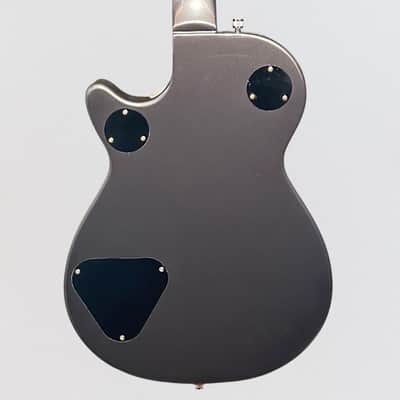 Gretsch G5230T Electromatic Jet FT Single-Cut w/ Bigsby Electric Guitar - Two-Tone Vintage White/London Grey image 4