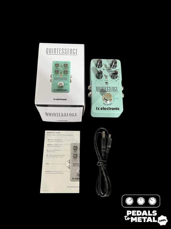 ギター TC ELECTRONIC Quintessence Harmonizer TC Electronic Quintessence Harmony Pedal | Sweetwater
