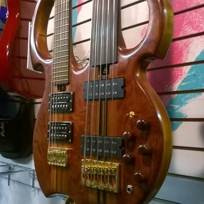 2015 Thor Bass 6String Guitar over 5String Fretless Bass image 3