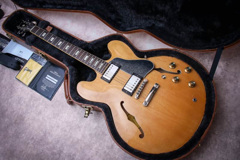 Gibson Memphis ES-335 Block Figured 2018 | Reverb