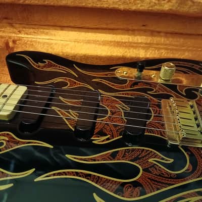 Fender James Burton Telecaster - Red Paisley Flames *Rare 1st Year* image 9