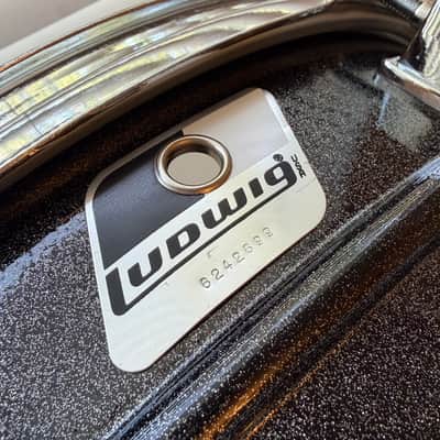 Ludwig Black Galaxy Acrolite LM404 5x14" Snare Drum image 6