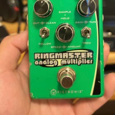Pigtronix Ringmaster Analog Multiplier Pedal - Green - Works Perfectly! Worldwide Shipping! image 4