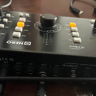 Audient Nero Desktop Monitor Controller 2019 - Black and Gray image 2