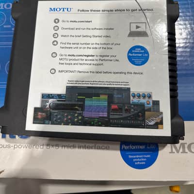Immagine MOTU Micro Lite USB MIDI Interface 2006 - Present - Black - 3