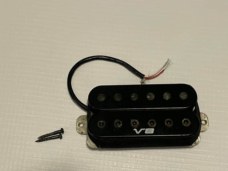 2000's Japan Ibanez RG Series Prestige V8 Black Bridge Humbucker Guitar Pickup 15.90k image 1