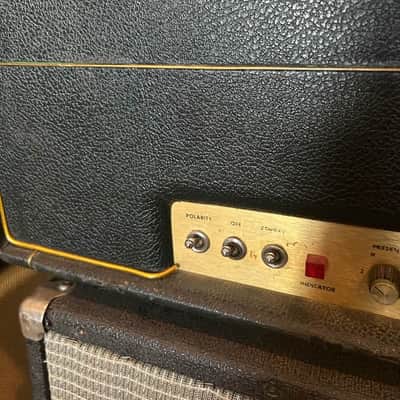 Marshall JMP 1987 2-Channel 50-Watt Guitar Amp Head 1967 - 1975 - Black image 3