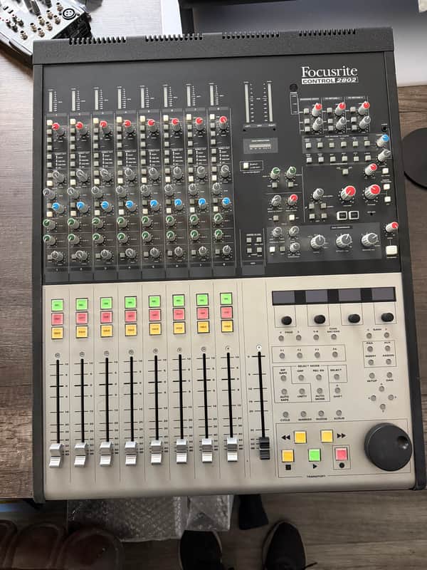 Focusrite Control 2802 Mixer & DAW Controller | Reverb