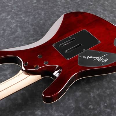 Ibanez KIKO10BP-TGB Kiko Loureiro Signature Electric Guitar 6-String - Transparent Grey Burst + Gig Bag image 3