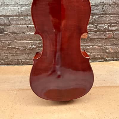 Artisan Strings Model 100 3/4 Cello 2007 - Serial #7689 w/ Original Gig Bag - Wood Crack, Plays image 10