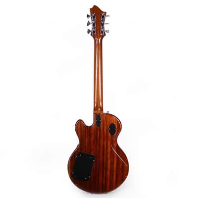 Late 70s Hagstrom Swede Patch 2000 Electric Guitar w/ Monophonic Synth Output Natural Mahogany Gloss image 4