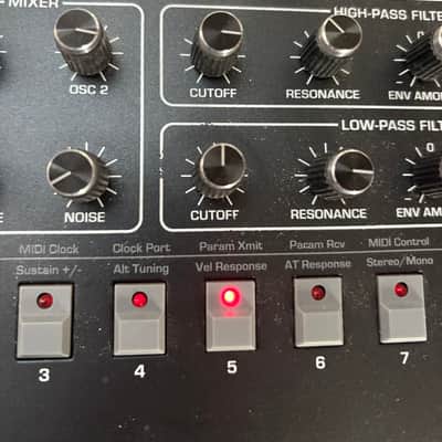 Dave Smith Instruments Prophet 6 49-Key 6-Voice Polyphonic Synthesizer 2015 - 2018 - Black with Wood Sides image 12