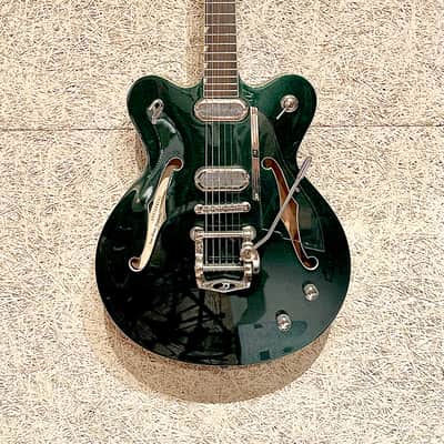 Duesenberg Gran Majesto Double Cut Semi-Hollow Electric Guitar 2010s - Catalina Green image 1