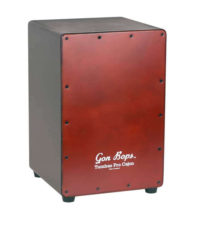 Gon Bops Tumbao Pro Cajon Walnut with Carrying Bag image 1