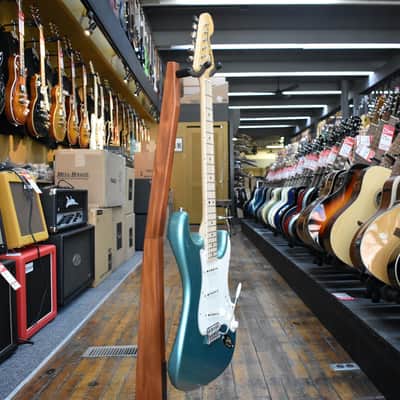 Fender Custom Shop 1968 Stratocaster Deluxe Closet Classic Electric Guitar 2024 Aged Green Teal Metallic w/Hard Case image 5