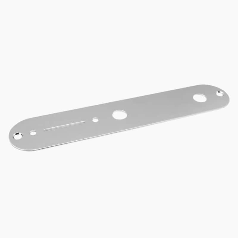 Allparts AP-0650-010 Control Plate for Telecaster - Chrome image 1