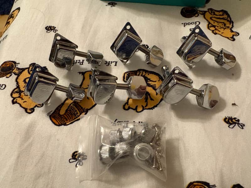 Fender 70s F Tuners Reissue 2010s - Chrome image 1