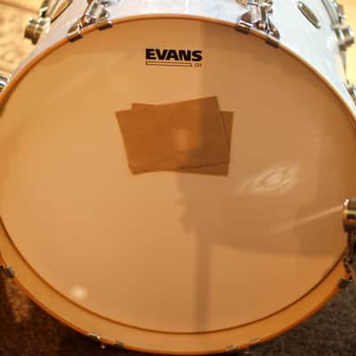 Used DW Collector's Jazz Maple Gum Classic Marine Drum Set - 18,12,14,14sn - SO#1304622 image 12