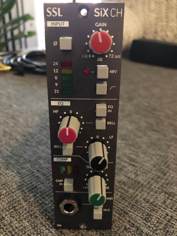 Solid State Logic SiX CH 500-Series Channel Strip Module 2021 - Present - Black image 1