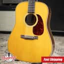 Martin Custom Shop D-28 1937 Authentic Aged Dreadnought Acoustic Guitar with Hardshell Case - Used