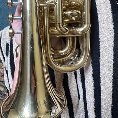Amati Kraslice ATR 304 Bb Pocket Trumpet w/ Original Hard Case - Made in Czech Republic image 7