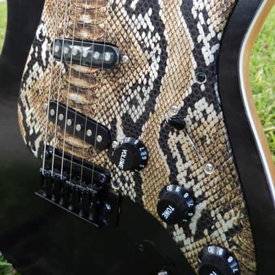Custom Build Quilted Maple Stratocaster - Black Ice Finish image 2