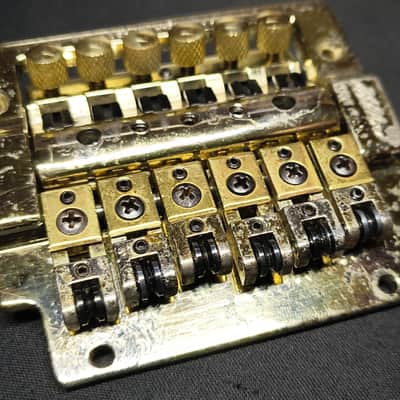 1980s Kahler 'Made in USA' 2320 2300 Vintage Bridge Tremolo Vibrato ~GOLD~ image 6