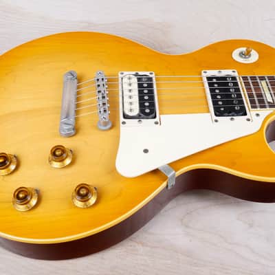 Orville By Gibson LPS-57C MIJ 1994 Lemon Drop Les Paul Reissue Made in Japan Lacquer Finish USA Pickups w/ Hard Case image 6