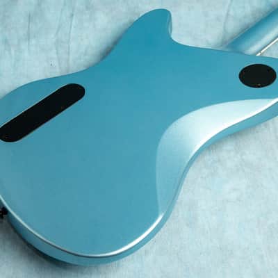USED Schecter Diamond Series Ultra Pelham Blue 2022 Electric Guitar w/OHSC image 5