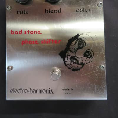 1970s Electro-Harmonix Bad Stone Analog Phase Shifter V1 "Mummy Face" image 1