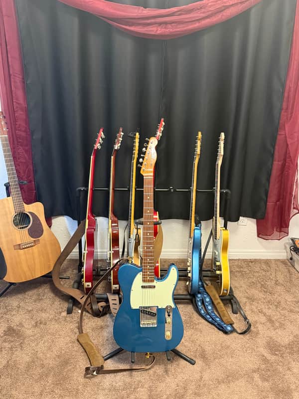 Immagine Fender Vintera '60s Telecaster Modified with Pau Ferro Fretboard 2019 - 2023 Lake Placid Blue - 1