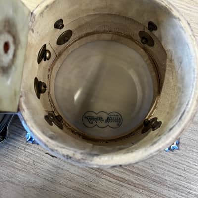 Slingerland Radio King Bongos 1940s in White Pearl image 9