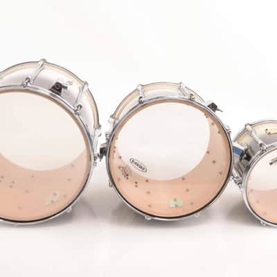 YAMAHA Russ Kunkel 1990/07 Custom Model 4 Piece Drum Kit w/Cases + Extras #24733 image 17