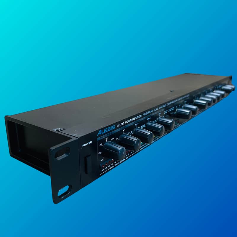 Alesis 3630 Dual-Channel Compressor / Limiter with Gate image 1