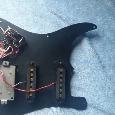 1980s Kramer Striker 300st HSS Pickguard w/Non Original Humbucker image 4