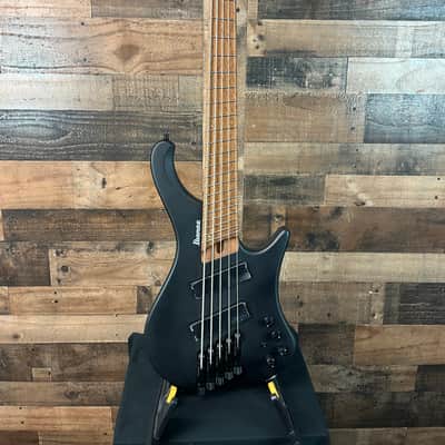 Ibanez Bass Workshop EHB1005MS Bass Guitar - Black Flat, Free Ship, 821 image 4