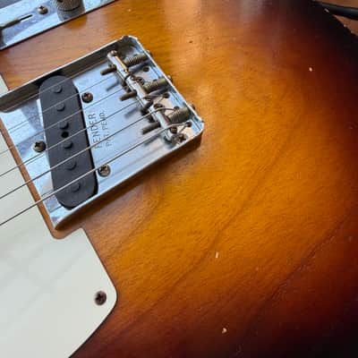 2019 Fender Custom Shop Esquire Telecaster ‘56 NAMM Relic Limited - Wide Fade 2 Color Sunburst image 14