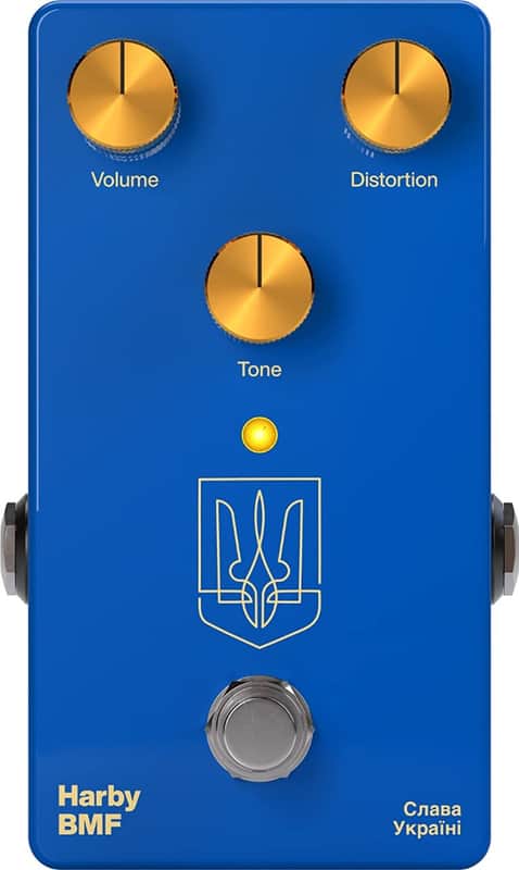 Harby Pedals BMF Distortion/Sustainer/Fuzz Guitar Effect Pedal Made in USA NEW image 1