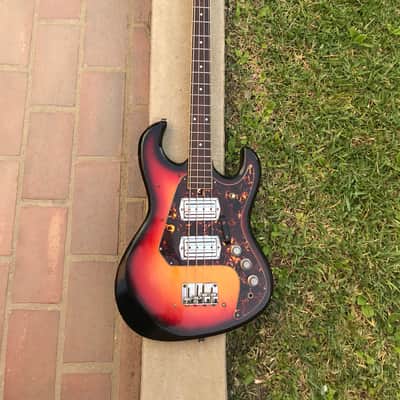 Teisco/Silvertone/Sakai "Tacoma" Electric Bass 57H01490L 1970-1971 Sunburst *FREE SHIPPING* image 2