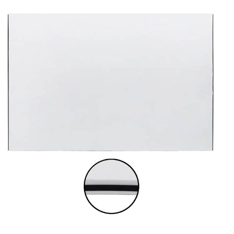 Guitar Pickguard Material - 3-Ply White - 17 x 11.5 inch Pickguard Blank image 1