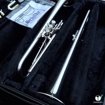 90`s Schilke E3L Eb / D key Chicago case trumpet mouthpiece gamonbrass image 3