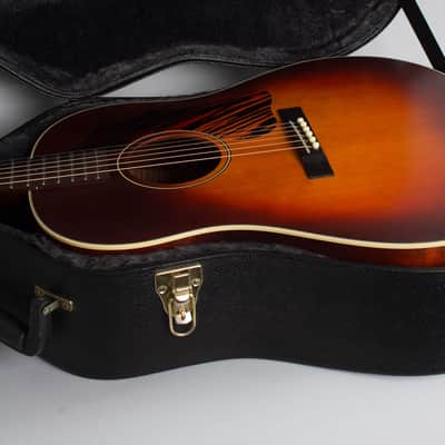 Iris  DF Flat Top Acoustic Guitar, ser. #268, black tolex hard shell case. image 13