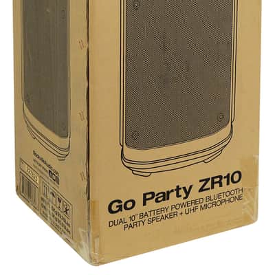 Rockville Go Party ZR10 Dual 10" Portable Karaoke Machine System w/Tablet Stand image 3