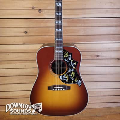 Gibson Hummingbird Standard Rosewood with Gibson Hard Case - LR Baggs VTC, Rosewood Burst image 2
