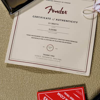 Fender Eric Johnson Thinline Stratocaster 2018 - Vintage White image 12
