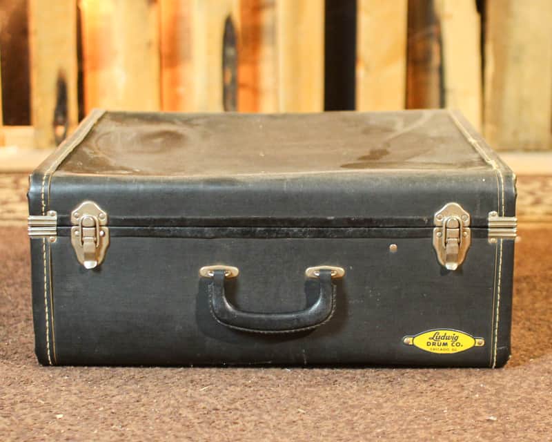 Vintage Ludwig 1960's Suitcase Style Snare Case image 1