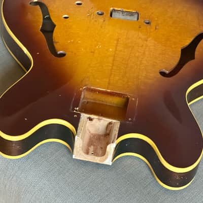 Gibson EB-2 Bass Body (ES-335 Style) – Tea Burst image 9