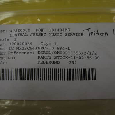 Korg Triton LE IC MX23C6410MC-10 BK4-L (S) / BK4-H image 4