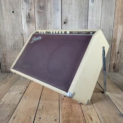 Fender Twin 6GB 1961 - Rough Blonde Tolex Original, serviced, with original cover image 4