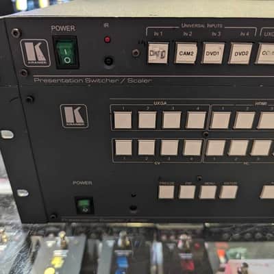 Kramer AV VP-728 / VP-725N Presentation Switcher/ Scaler 2010s - Grey image 2